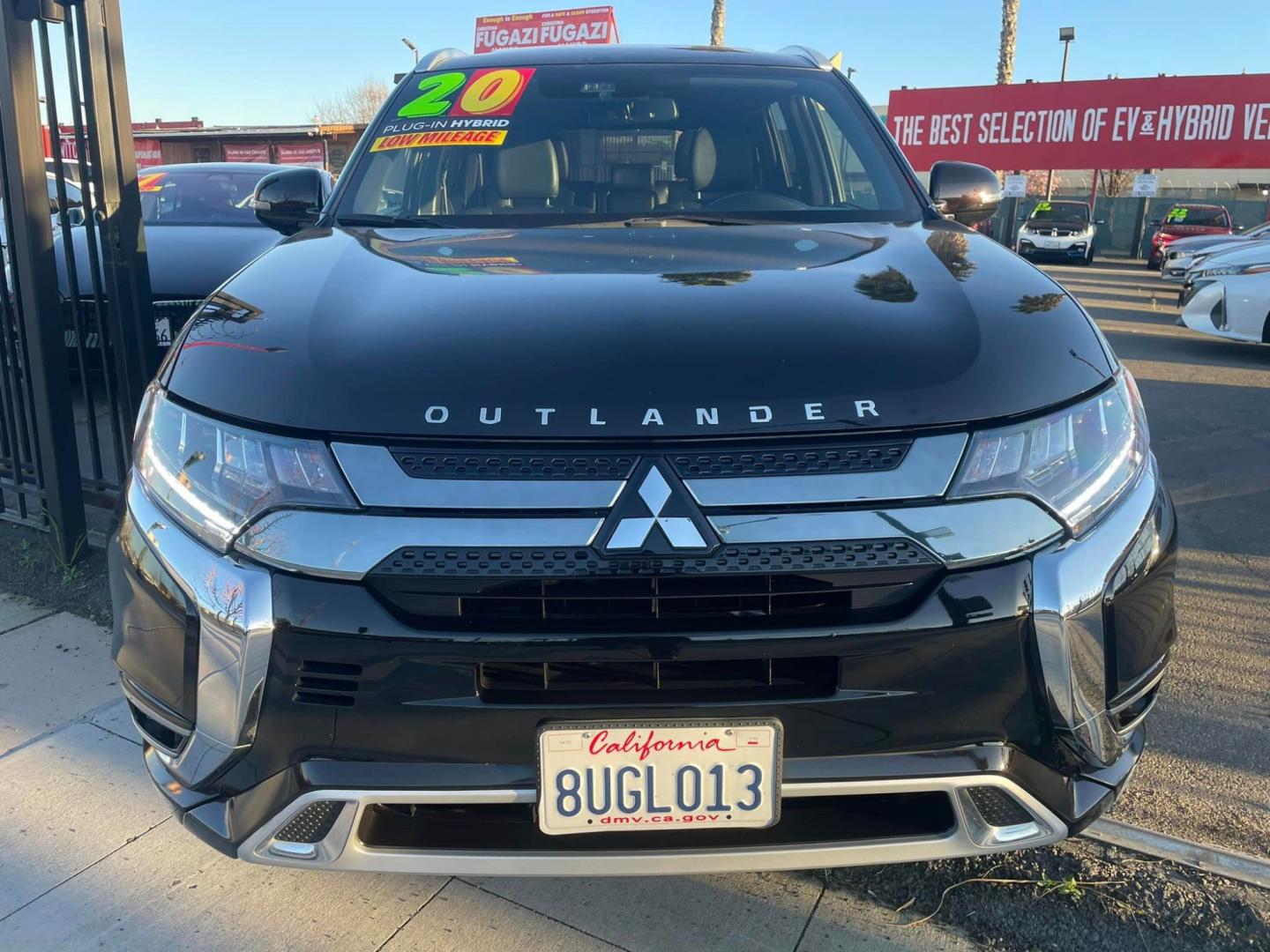 2020 RUBY BLACK /BLACK Mitsubishi Outlander PHEV (JA4J24A58LZ) , located at 744 E Miner Ave, Stockton, CA, 95202, (209) 944-5770, 37.956863, -121.282082 - Photo#2